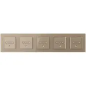 Livolo | Goud | SR | 5 | Slide-Dimmer - Bekijk hier!