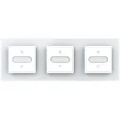 Livolo | Wit | SR+SR+SR | SlideDimmer | Wisselschakelaar | Smart Home