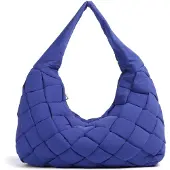 Liebeskind berlin Bo Weaved Nylon L Hobo tas blauw