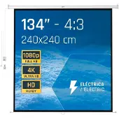 Iggual Ecran Mural Electrique PSIES240 (240 x 240 cm) (Reconditionné C)