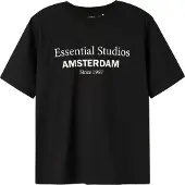 LMTD Shirt 'NLMNESS' zwart / wit