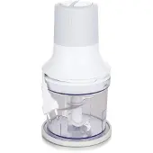 Emerio Hakmolen 260W - 500ml - 2 Snelheden - Plastic kan - 4 RVS Messen - Anti-slip voetjes - Snoer opbergmogelijkheid - MC-122649.2 Wit