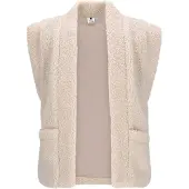 B.NOSY teddy gilet ecru Effen - maat 158/164 | Gilet van