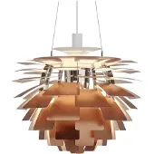 Louis Poulsen PH Artichoke Hanglamp - Ø 60 cm Copper | LED 2700K 96W | Wireless Bluetooth
