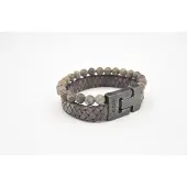 Josh -24966-Armband-Taupe-Heren-20,5cm