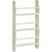 Beliani RIGOLET - Wandboekenplank - Lichtgroen - MDF