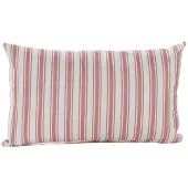 Annas collection Buitenkussen 30x50 cm Roze Streep Anna's Collection
