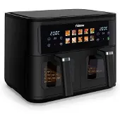 Tristar Dubbele Airfryer 9L – 2 Manden – 10 Programma’s – 2500W – Digitaal Touchscreen – FR-9075 – Zwart