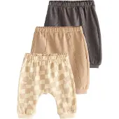 Next Broek ecru / lichtbruin / antraciet