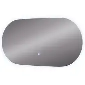 Vicco Miral Badkamerspiegel – 100 x 50 cm met achtergrondverlichting Glas