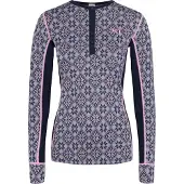 Kari Traa Rose, thermoshirt, dame, donkerblauw
