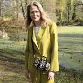 LOQI Weekender Small - Leopard Dusk gerecycled