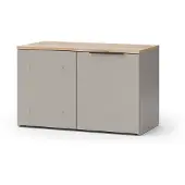 Vicco Wido Sideboard – 80 x 50 cm met deur Grijs