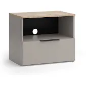 Vicco Wido TV-meubel – 60 x 50 cm met lade Grijs