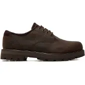 Timberland Heren Waterdichte leren veterschoenen Britton Road donkerbruin (47.5), Leer, Plat, Casual, Duurzaam TB0A69T9W011