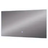 Vicco Miral Badkamerspiegel – 100 x 50 cm met achtergrondverlichting Glas