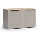 Vicco Wido Sideboard – 80 x 50 cm met 2 deuren Grijs