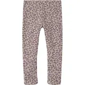 Name it Leggings 'NMFDavina' sand / donkerlila / rosa