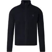 BOSS Gebreid vest 'Kano' marine / donkergrijs