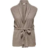ONLY Carmakoma - CARKATIA SL RIB WRAP VEST KNT Dames Vest