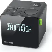 Muse M-187CDB DAB+ - Digitale wekkerradio met DAB+/FM-radio en helder LED-display