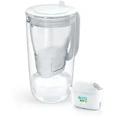 Brita Glass MX Pro Pure - Waterfilterkan - 2.5L - Inclusief 1 MAXTRA PRO Filter - Glas - Grijs