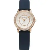 GUESS Analoog horloge 'Melody' blauw / goud
