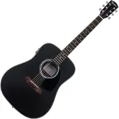 Pasadena PD-100E Black Dreadnought elektro-akoestische gitaar