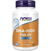 Now DHA-1000 Visolie Extra Sterk | 90 Softgels | Visolie met hoge concentratie docosahexaeenzuur (DHA)