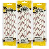 Voskes 3x Hondensnacks Twist Stick Beef M 6 stuks