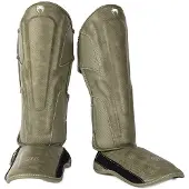 Venum Impact Evo Scales Kickboks Scheenbeschermers Army Green - M
