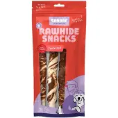 Braaaf 10x Hondensnacktwister Vlees - Vis 180 Gr