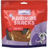 Braaaf 10x Hondensnack Donut Rund & Vis 10-12 cm 115 gr