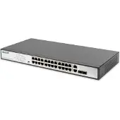 Digitus DN-95343 DN-95343 Netwerk switch 24 + 2 poorten 10 / 100 MBit/s