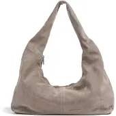 Liebeskind berlin Bo Suede L | Hobo tas leer | grijs