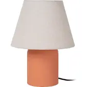 Lucide Tafellamp Macia, terracotta, Woon-/ Eetkamer, Keramiek, Tafellamp