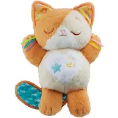 Vtech Slaap Zacht Knuffelkat - Knuffel - Inclusief Slaapgeluidjes, Melodietjes & Ademhalingsbewegingen