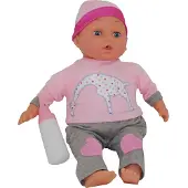 Dimian Pop met bewegende mond en geluid - Molly Bambolina - 40 cm.