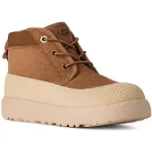 Ugg Kids Lichtbruine Neumel Weather Hybrid leren enkellaarsjes (32.5), 1 tot 3 cm, Veters, Casual, kinderkleding 1171299K
