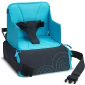 Munchkin Stoelverhoger - Booster Seat - zitverhoger - Draagbaar Kinderzitje - Autozitje in Draagtasvorm - Zitverhoger en tas in-1