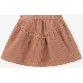 Sissy-Boy Bruine Corduroy Rok | Maat: 110-116