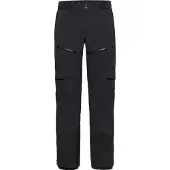 Vaude - Monviso 3L Pants - Regenbroek 54, zwart