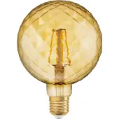 Osram LED-lamp, fitting: E27, warm wit licht, 2500 K, 4,50 W, vervangt een 40-watt gloeilamp, Vintage 1906 LED