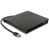 DeLOCK External Enclosure for 5.25? Slim SATA Drives 12.7 mm to SuperSpeed USB 5 Gbps Type-A male