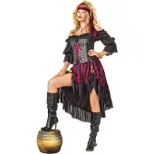 Vegaoo - Deluxe piraten outfit voor vrouwen