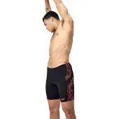 Speedo Zwemjammer Tech Panel Zwart/Rood