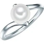 Valero Pearls Ring zilver / parelwit