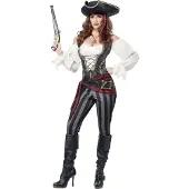 Vegaoo - Grijs piratenkostuum voor vrouwen