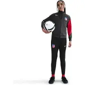 Nike Atletico Madrid Strike Trainingspak Full-Zip 2025-2026 Kids Grijs Zwart Rood Wit
