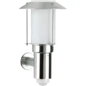 ALBERT LEUCHTEN RVS buitenlamp met bewegingsmelder Lantern met sensor